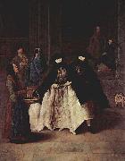 Die Verkauferin der Essenzen Pietro Longhi